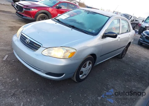 2007 Toyota Corolla Ce from USA, damaged, VIN 2T1BR32E17C721372